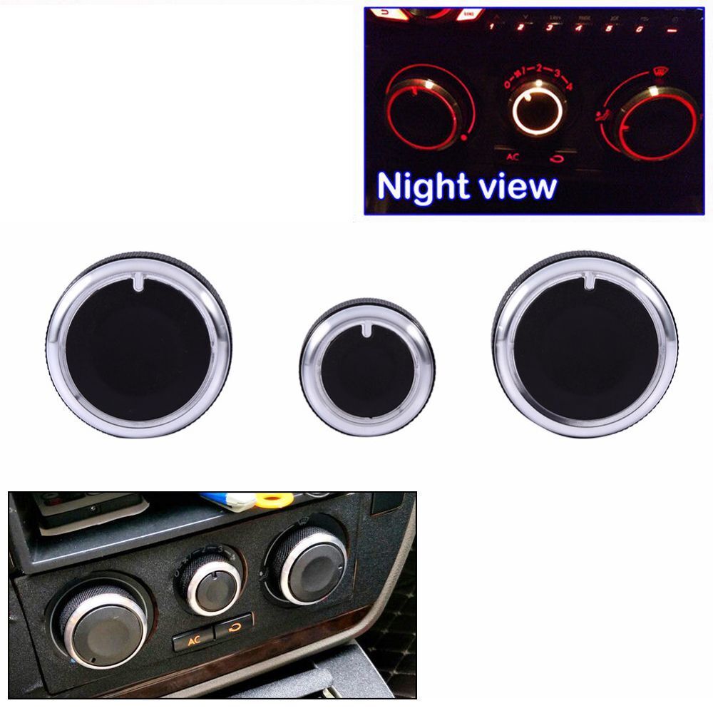 Control Switch Air Conditioning  Heater A/C Knob For VW Passat B5 Bora Golf MK4