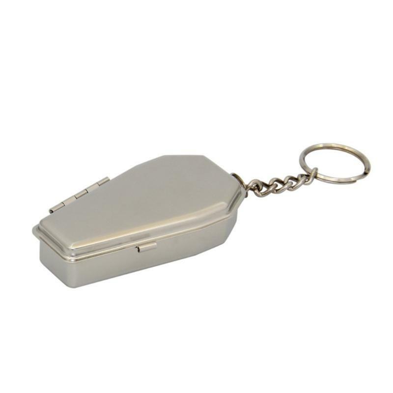 Mini Outdoor Ashtray Cigarette Keychain Smoking Ash Tray Christmas Gift