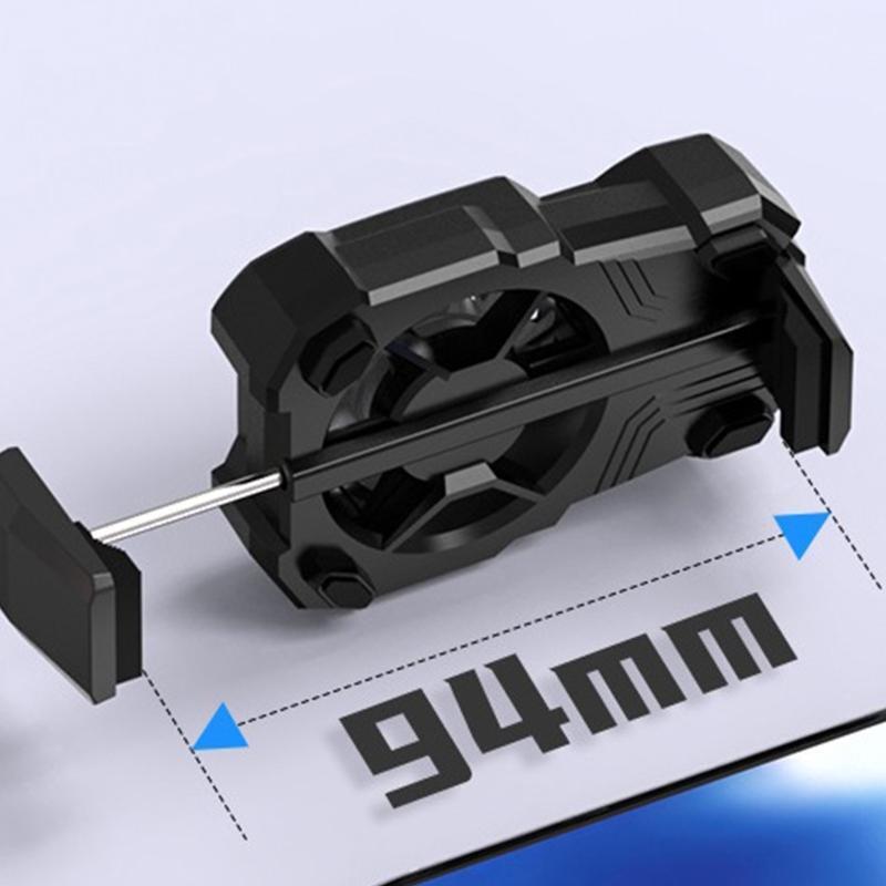 Game Phone Cooling Fan Practical Radiator Heat Sink with Anti-slip Silicone Pads