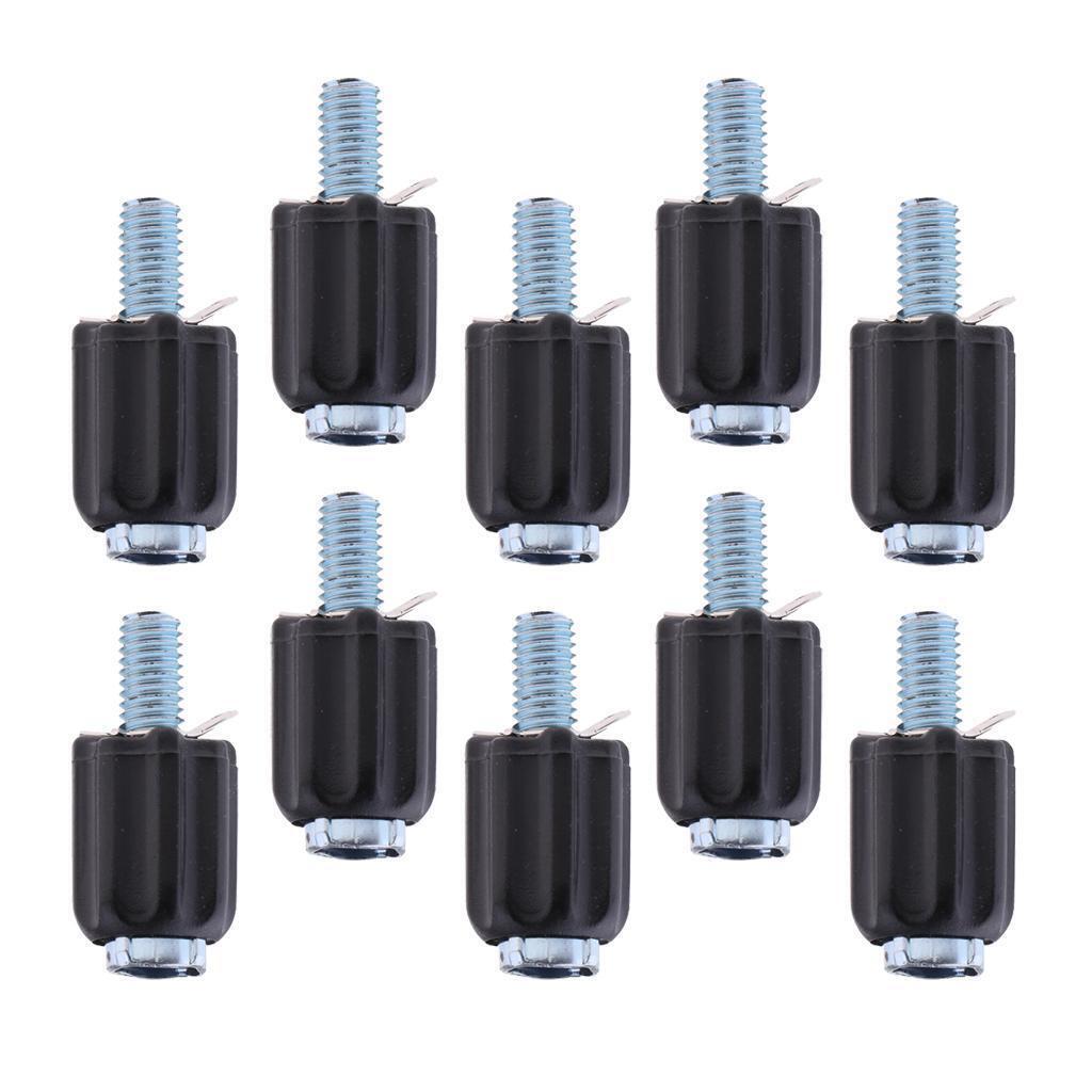 10pcs Bike Rear Derailleur Adjuster Screw Disc Brake Shifter Cable Adapter