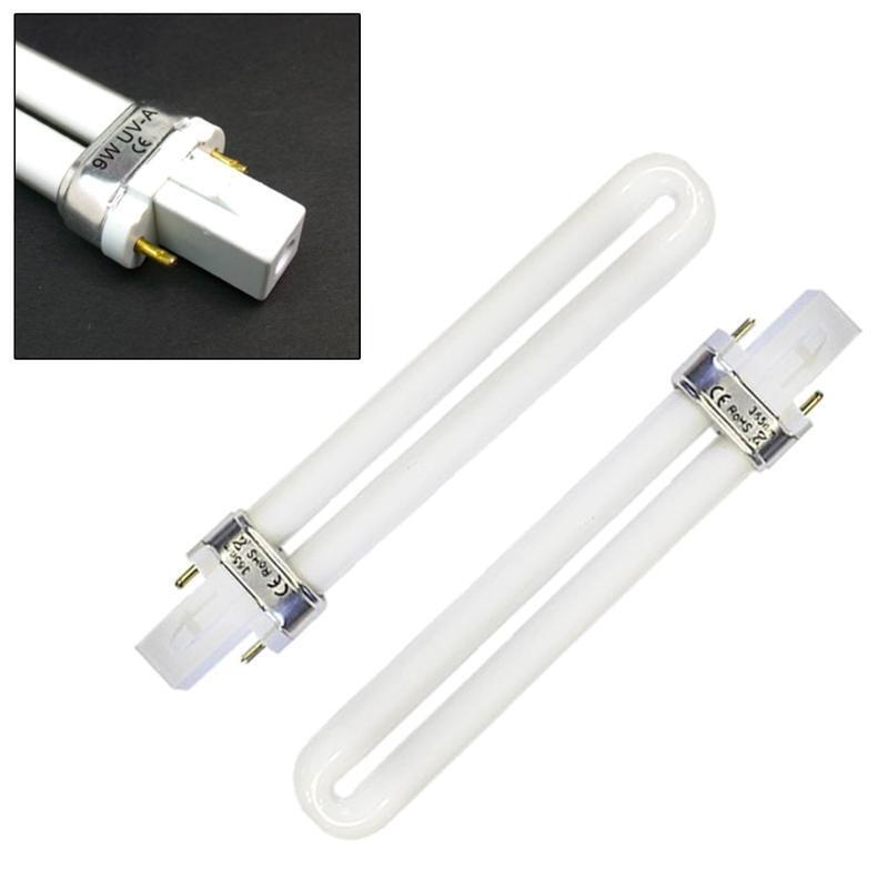 9W Nail Dryer UV Lamp Tube Light Bulbs Gel Nails Art Gel Dryer Replacement