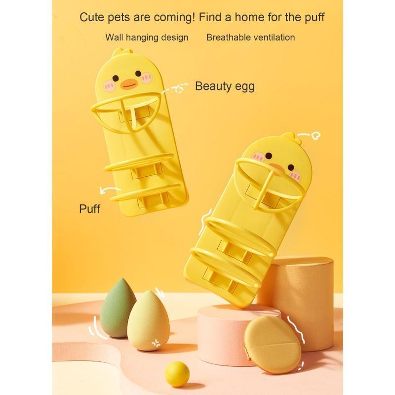 Beauty Egg Shelf Exquisite Puff Organizer Holder Multifunctional Storage Rack