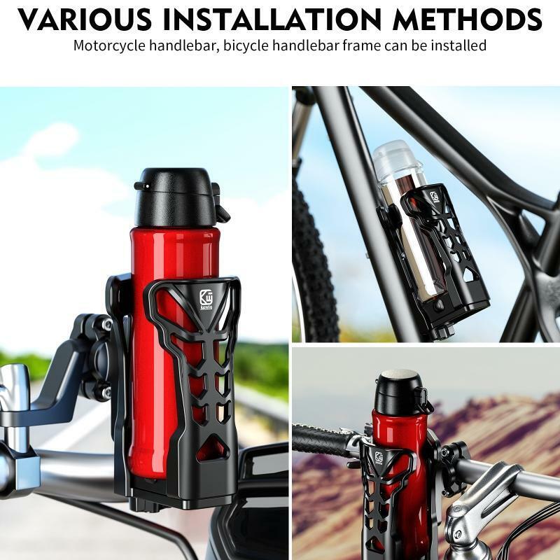 Heavy Duty Bike Water Bottle Holder with CR2032 Battery Powered Bikes Holders