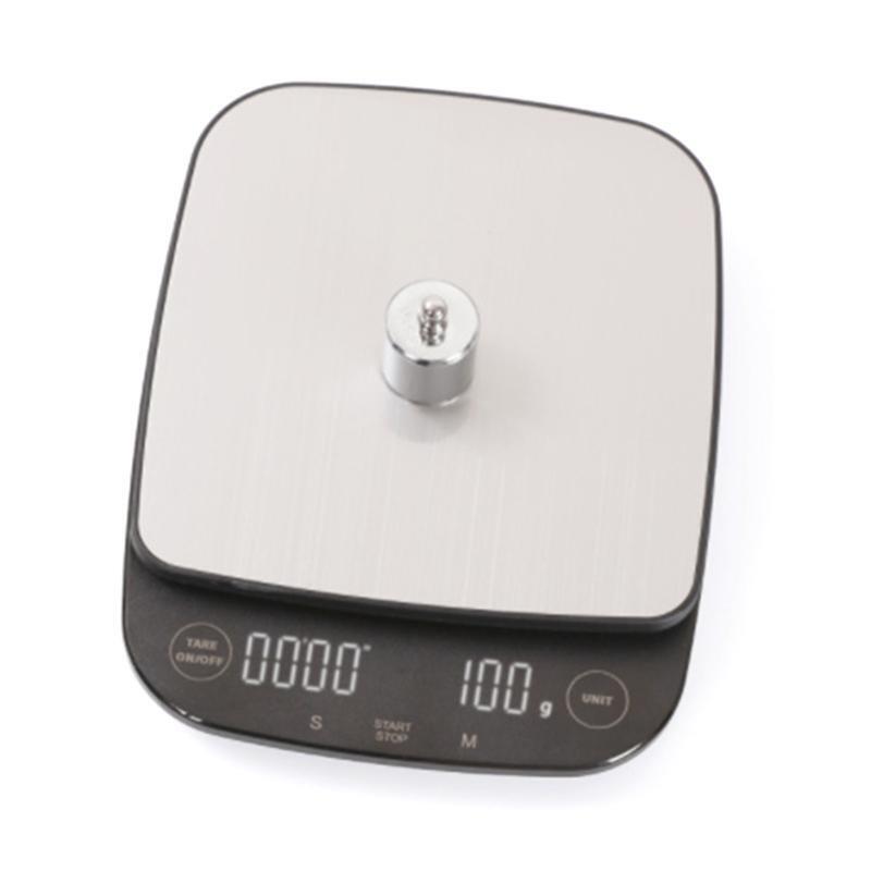 Multifunctional Electronic Scale Coffee Scale Stainless Steel Scale 3kg/ 0.1g
