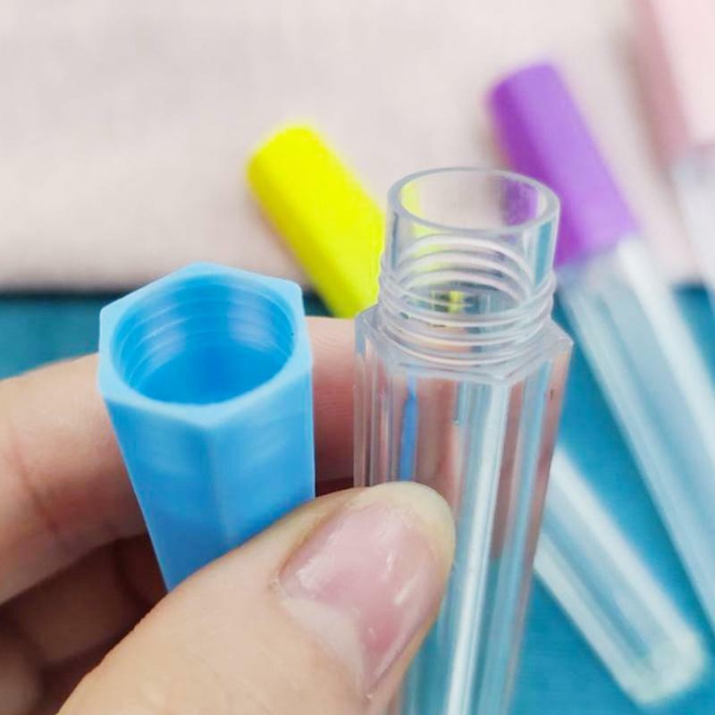 4pcs Plastic Embroidery Felting Sewing Needles Container Pin Needle Storage Tube