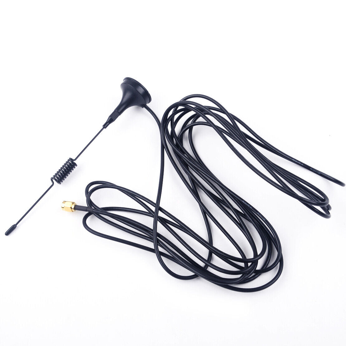 Car Gain SMA Type Antenna Digital Highway Car AM/FM Radio Aerial 4m Cable Ly
