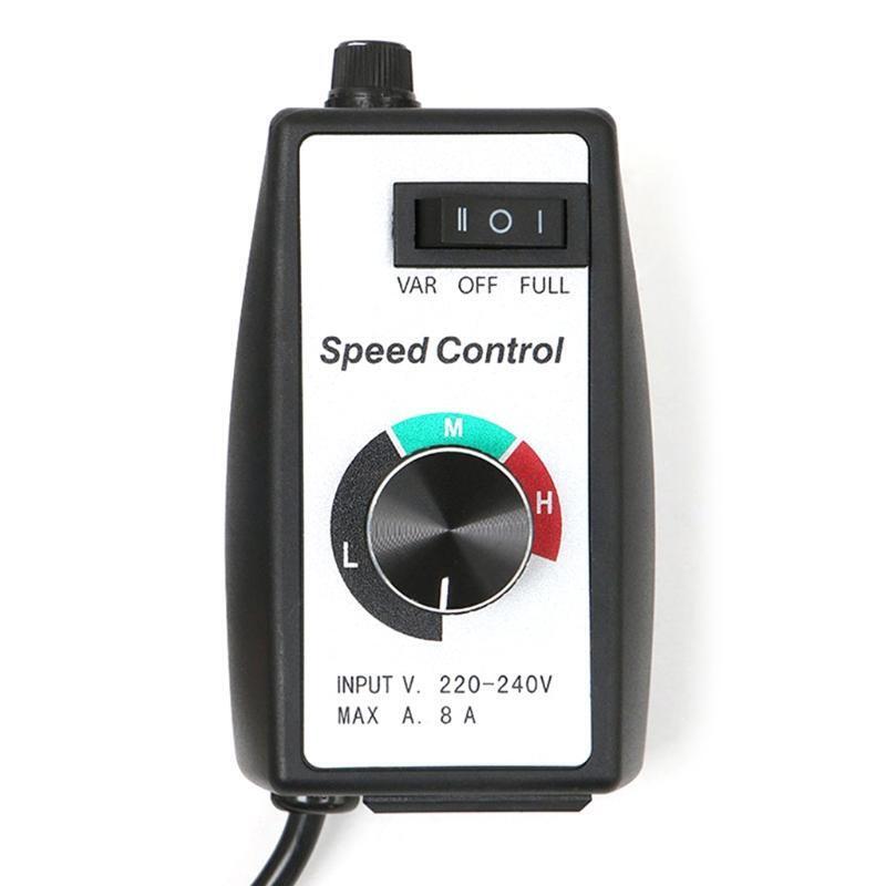 EU Plug 230V Stepless Motor Speed Controller Fan Governor Switch Dimmer Adjuster