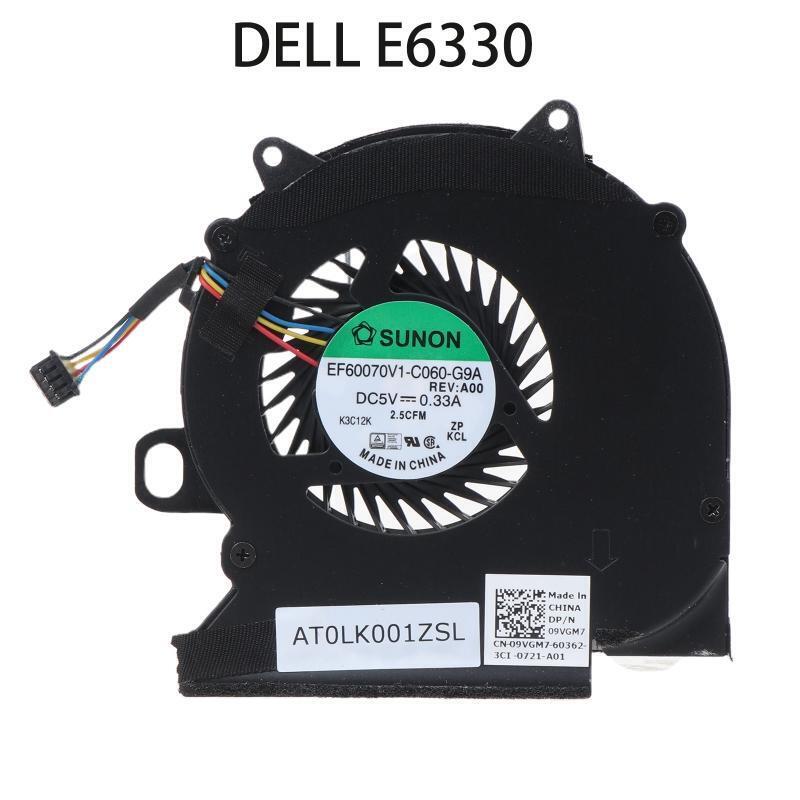 Laptop CPU Cooling Fan for DellLatitude E6330 Notebook Spare Part