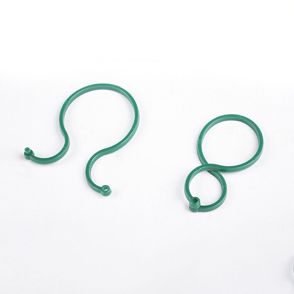 Garden Plant Vine Support Binding Clip Gardening Greenhouse Clip (S 50pcs)