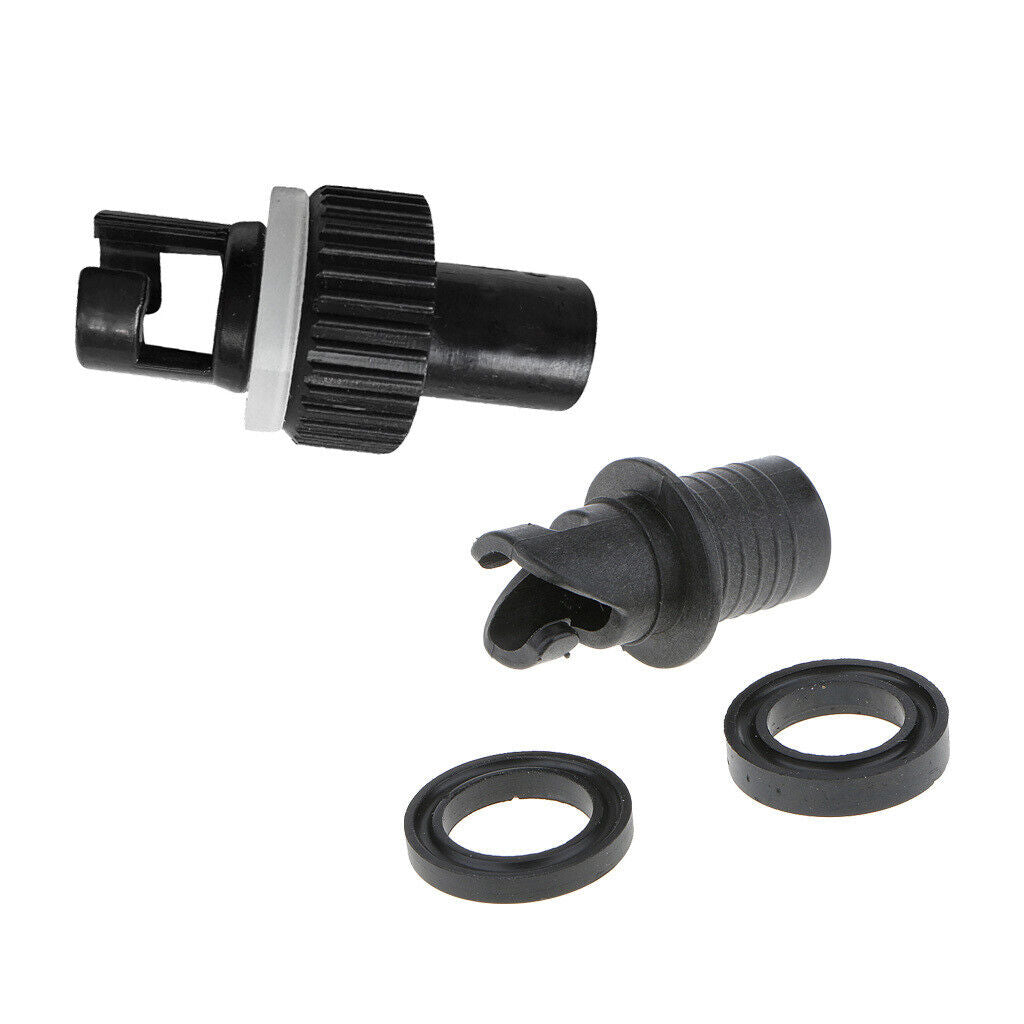 2 Pieces Air Pump Hose Valve Adapter For Inflatable Kayaks, Boats, Dinghy