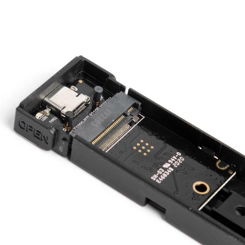 M.2 NVMe NGFF Sata SSD Enclosure Adapter USB C 3.1 10Gbps for PCIe M B+M Key
