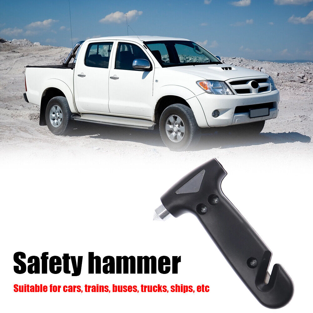 Portable Car Safety Hammer Emergency Glass Window Breaker Seatbelt Cutter