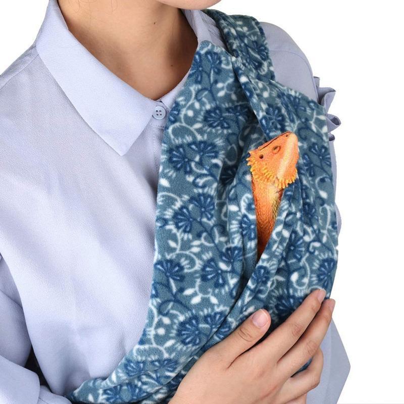 Pet Sling Carrier Warm Comfortable Hands-Free Sling Travel Bag Front Pouch