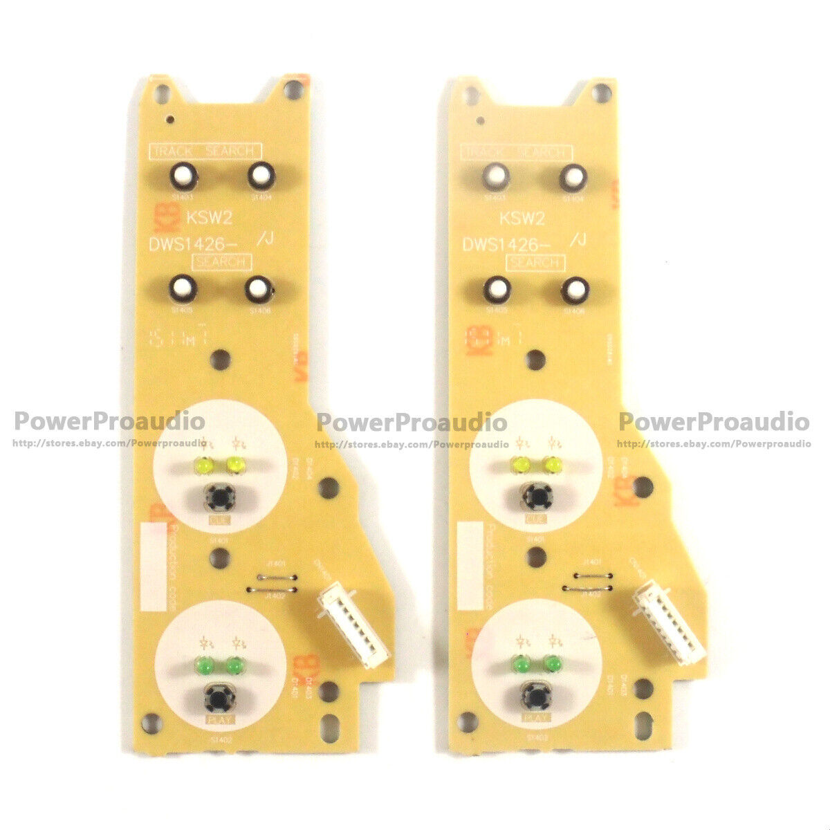 2pcs Play / Cue PCB CDJ850 DWS1426 Printed Circuit Board For   Pioneer CDJ 850