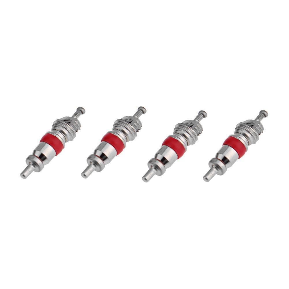 4 Sets Car Tire Pressure Sensor TPMS Service Kit with Nut Valve Cap Gasket