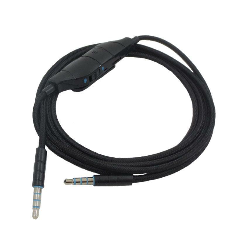 3.5mm Earphone Audio Cable with Inline Control for G633 G933 Headset Headphone