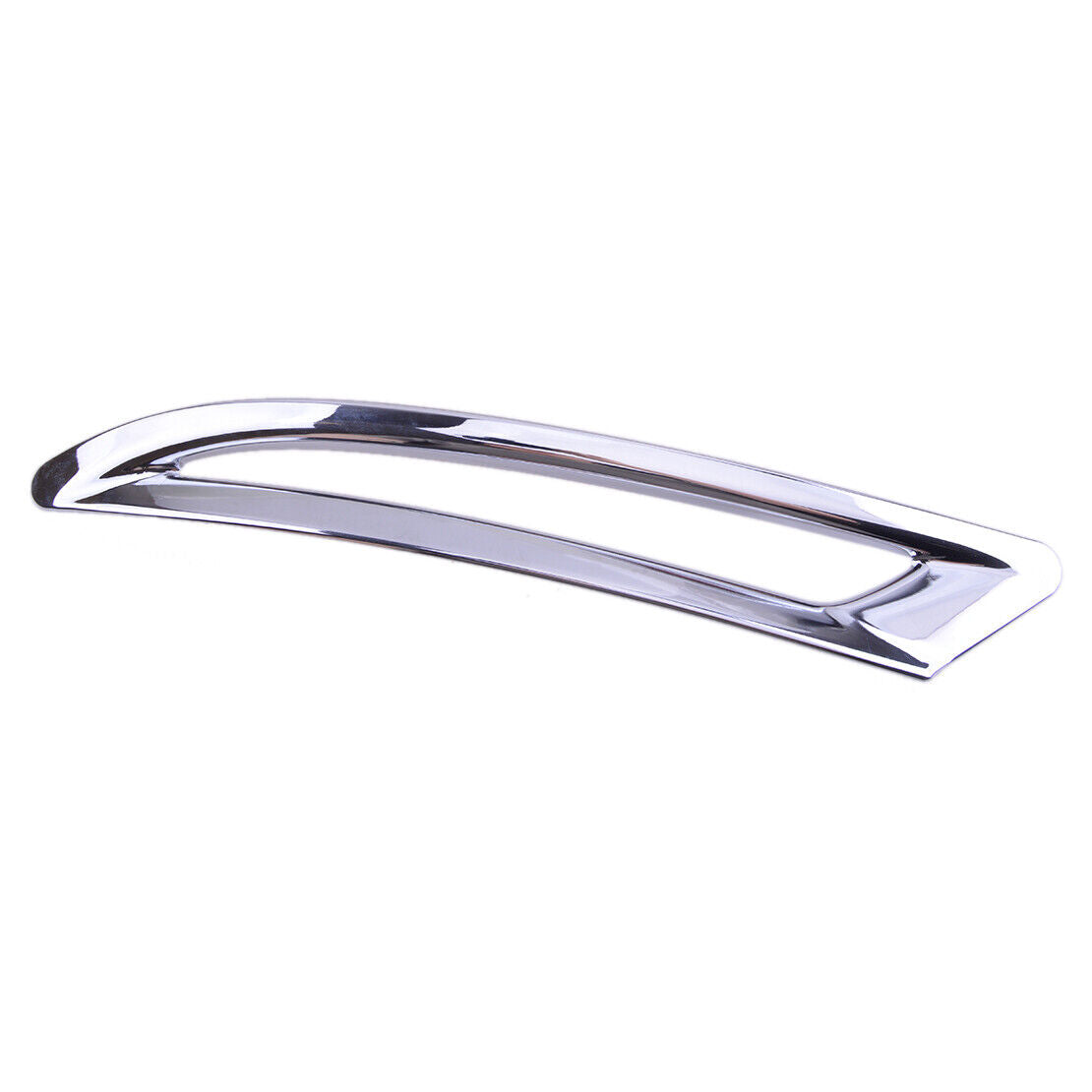 Set Chrome Rear Reflector Fog Light Lamp Cover Trim Fit for Ford Fusion Mondeo