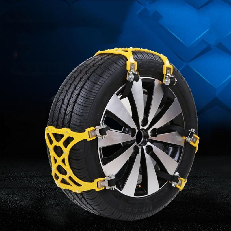 1PC Winter Truck Car Snow Chain Tire Anti-skid Belt Easy Installation
