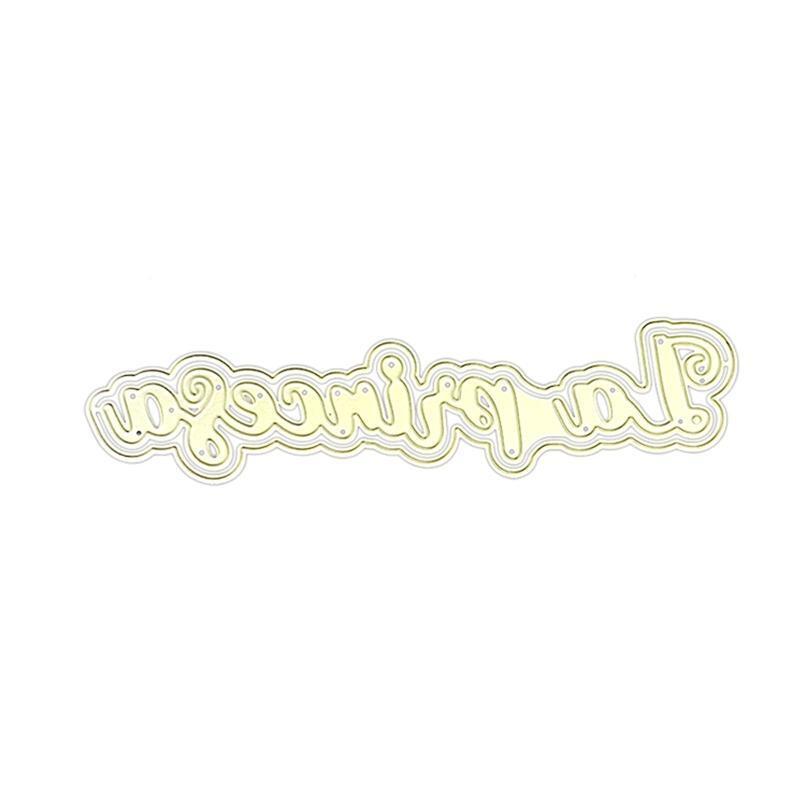 Abstract Letters Metal Cutting Dies Stencil Scrapbooking DIY Album Stamp