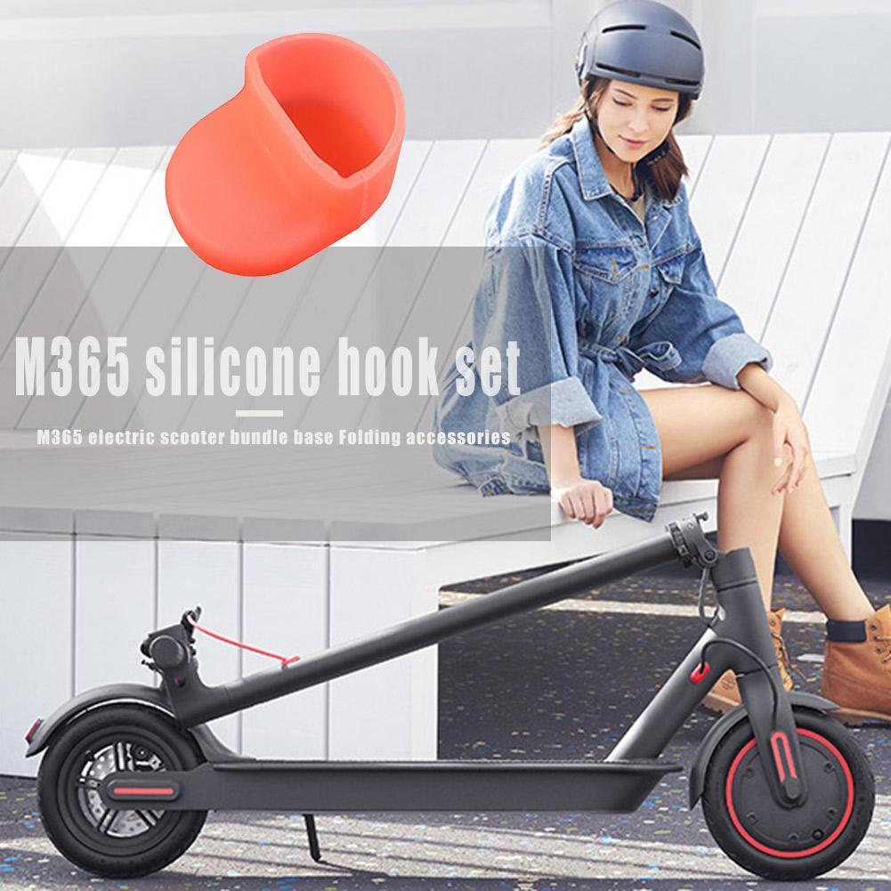 M365 Rear Fender Silicone Hook Cover Electric Scooter Back Mudguard Parts