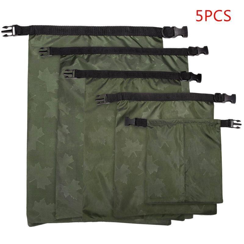 5x Waterproof Bag Camping Rafting Storage Dry Bag Floating Dry Roll Top Dry Sack