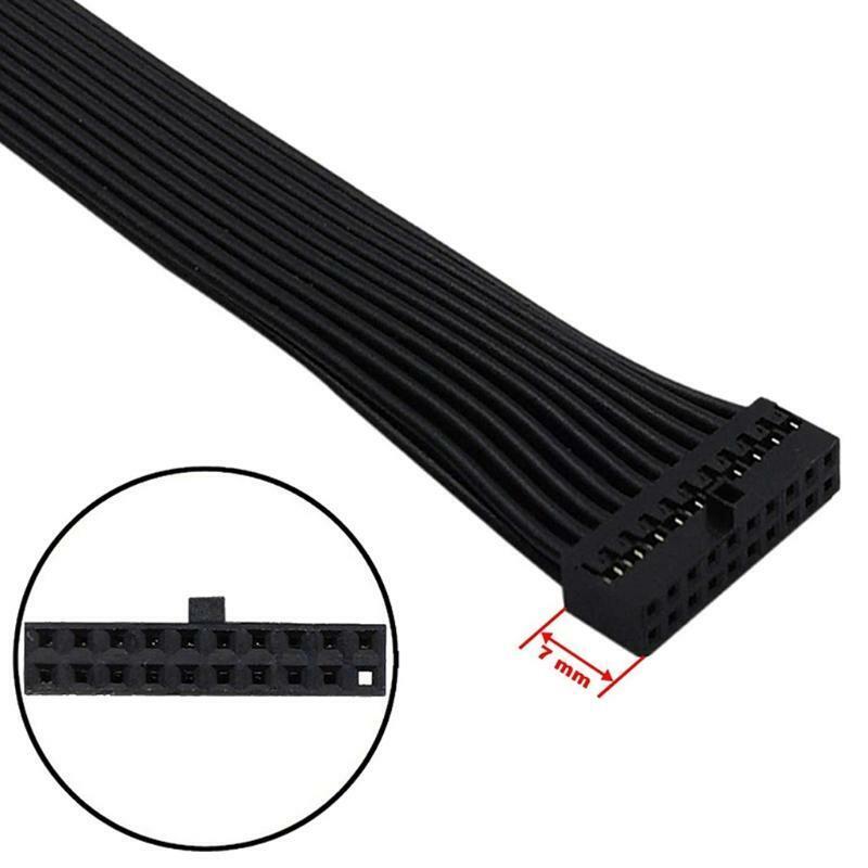 Small USB 3.0 19/20 Pin Internal Extension Header Adapter Cable for Motherboard