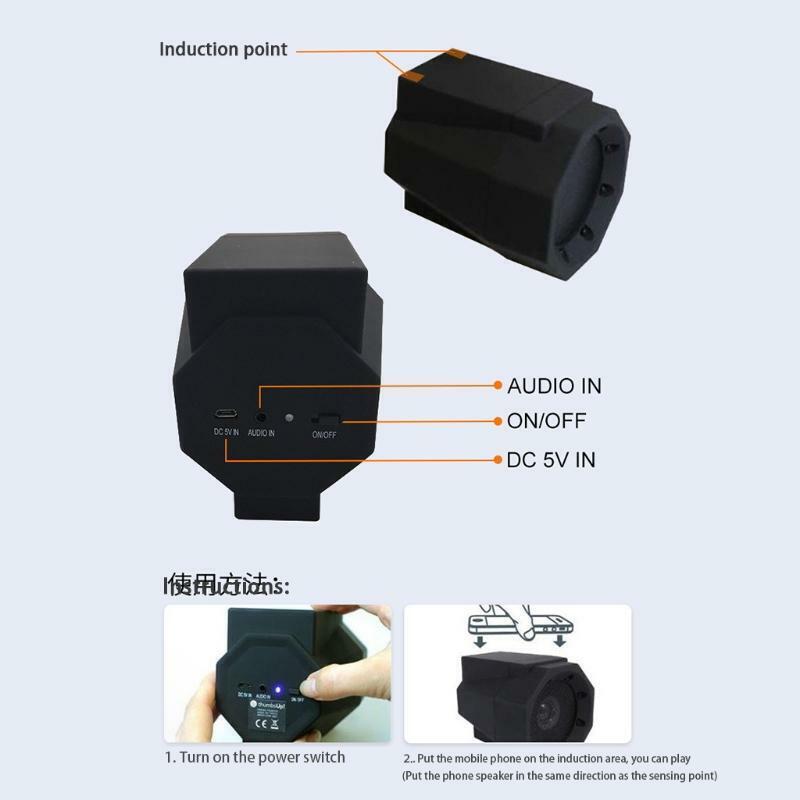 Resonance Subwoofer Bluetooth-Wifi-Free Outdoor Loudspeaker for Smartphones