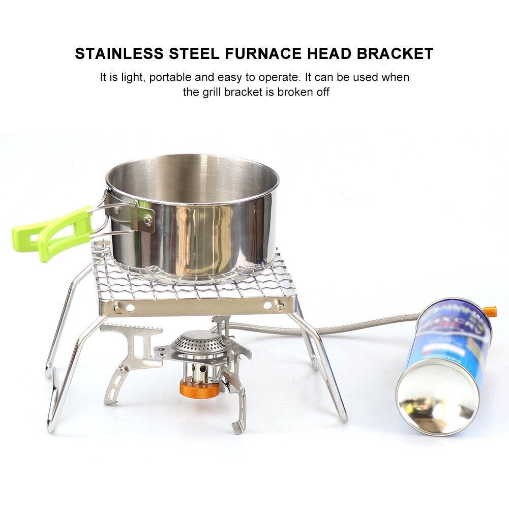 Mini Portable Steel Stove Foldable Barbecue BBQ Grill Outdoor Picnic Tool