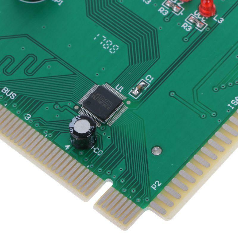 PCI & ISA Motherboard Analyzer Diagnostic Display 4-Digit Computer Debug Post