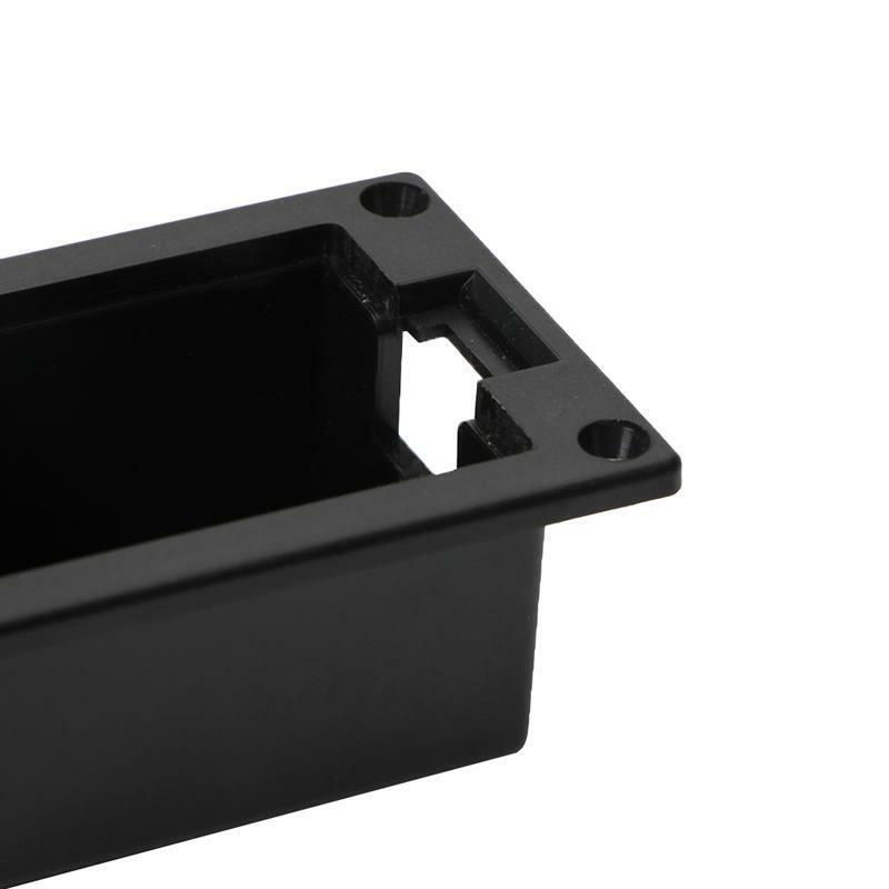 9V Battery Plastic Holder Case Compartment Cover Box For Electric Guitar Bass