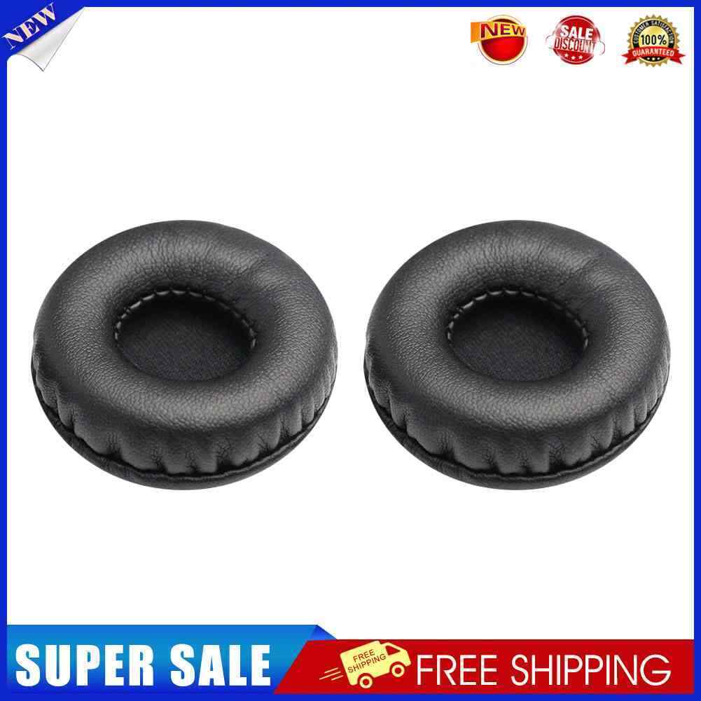 2x 110mm Headphones Earpads Soft PU Foam Round Replacement Cushions