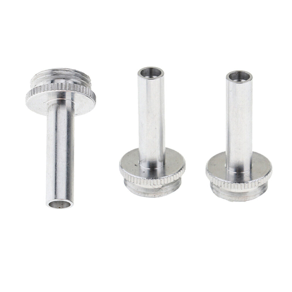 3 Pieces Trumpet Connecting Rod Piston Valve for Trumpet  Aluminum