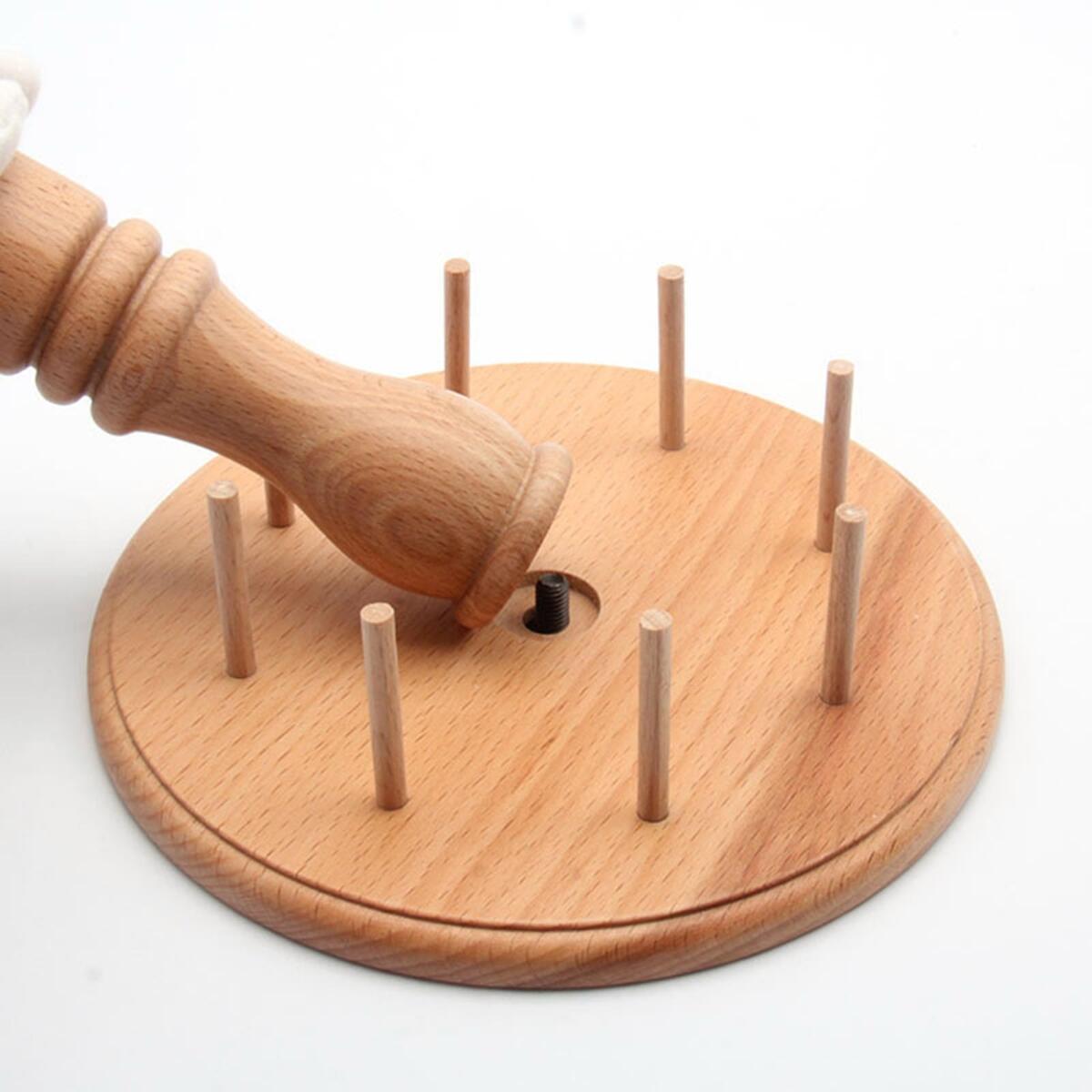 Durable  8 Spools Yarn Holder Sewing Rack Crocheting