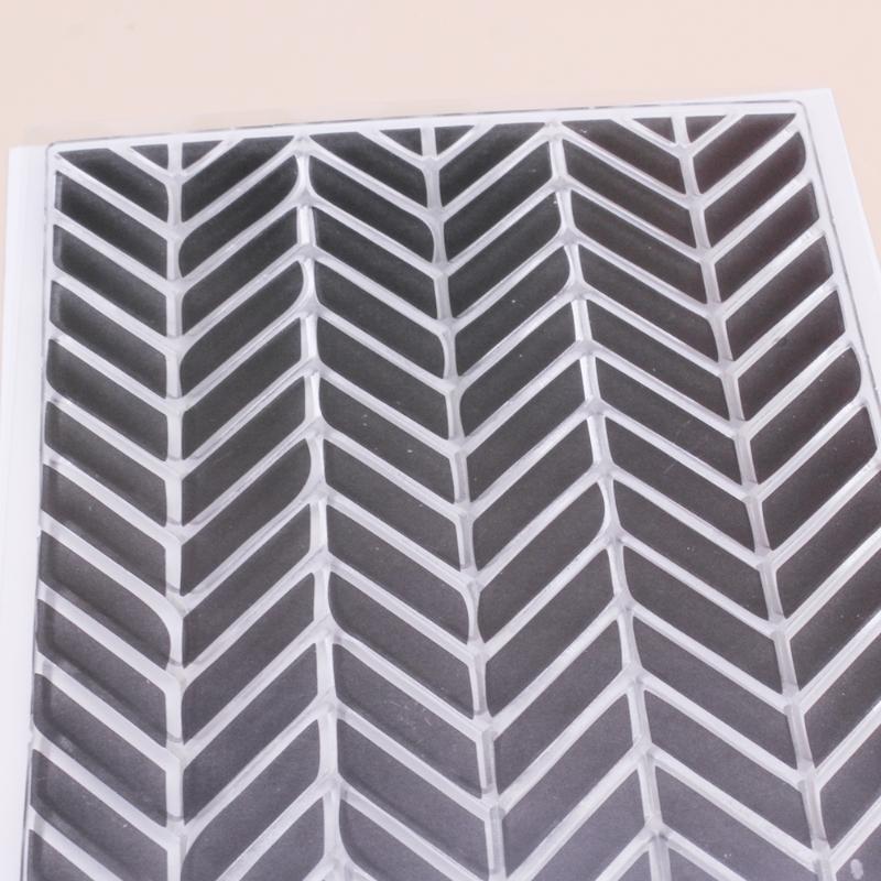 Wavy Silicone Clear Seal Stamp DIY Scrapbooking Embossing Photo Album Decorative