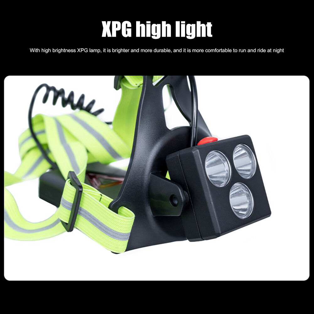 LED Running Light Rechargeable Waterproof Chest Lamp for Jogging Camping