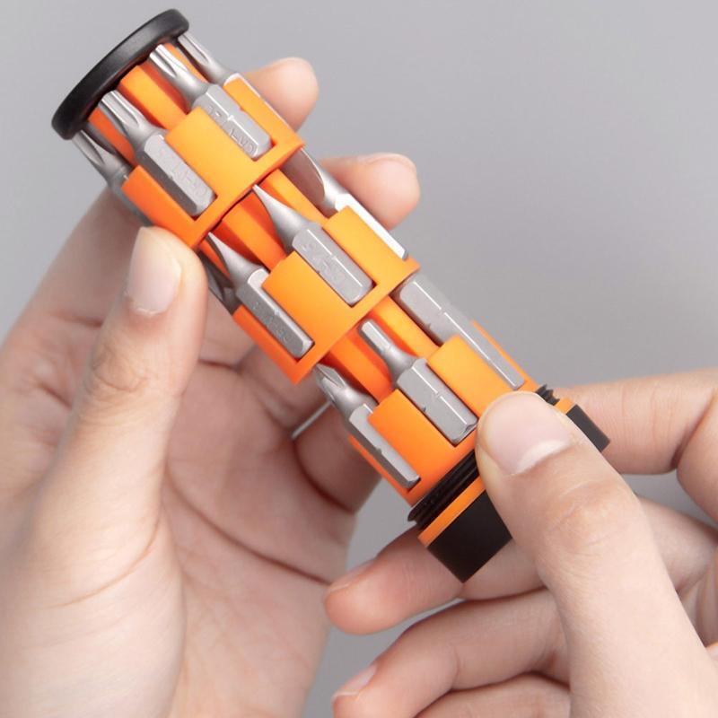 18-In-1 Multi-Bit Screwdriver Industrial Grade Multipurpose Driver Tool Kit Bits
