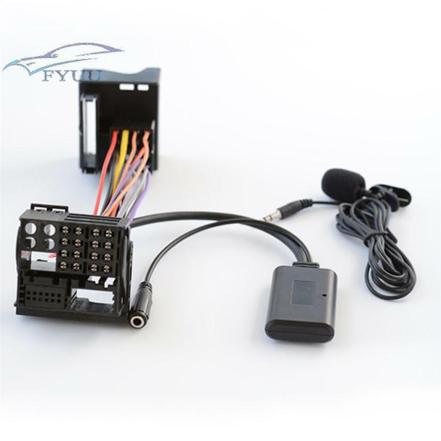 Adapter For Ford Stereo Bluetooth AUX-in Audio Cable Phone Calling Handsfree