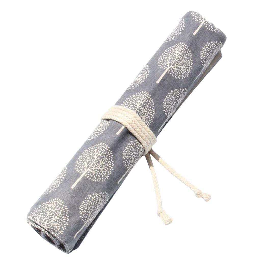 Chinese   Up Canvas Paint Brush Storage Case  Pouch Bag