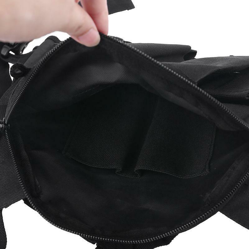 Chest Harness Front Pack Pouch Holster Vest Rig for Two Way Radio Walkie Talkie