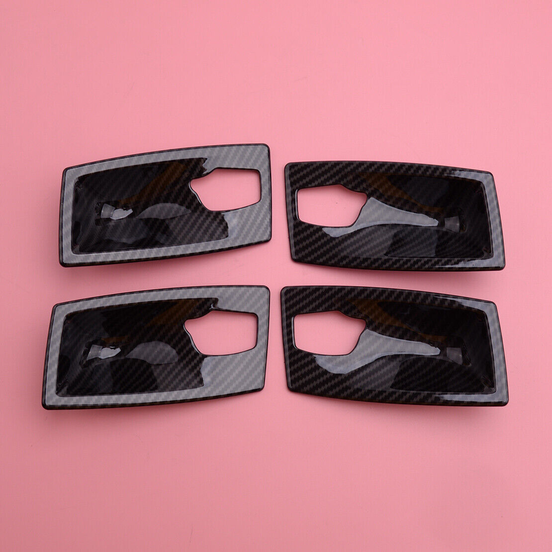 4x Door Handle Bowl Cover Trim Fit For BMW 5 Series E60 E61 fr 2004 2005