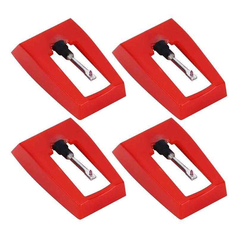 Vinyl LP record player needles 7-pack Replacement Stylus, For Turntables Needle
