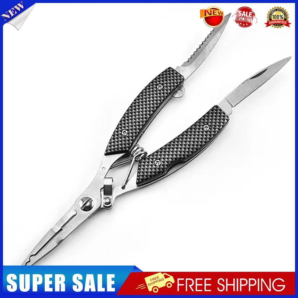 Fishing Pliers Scissor Braid Line Lure Cutter Hook Remover Cutting Tongs