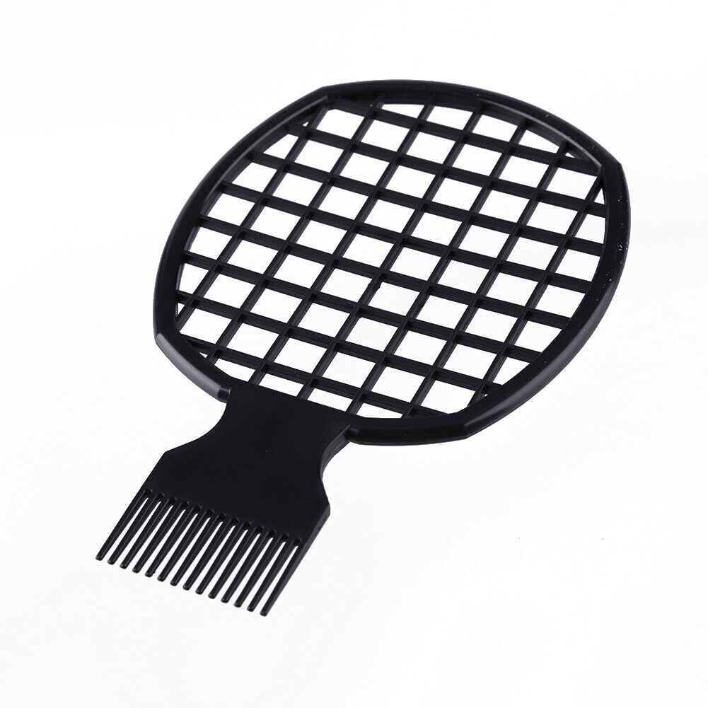 Double End Hair Twist Comb Pro Curly Afro Dirty Braid Twisted Tool (Black)