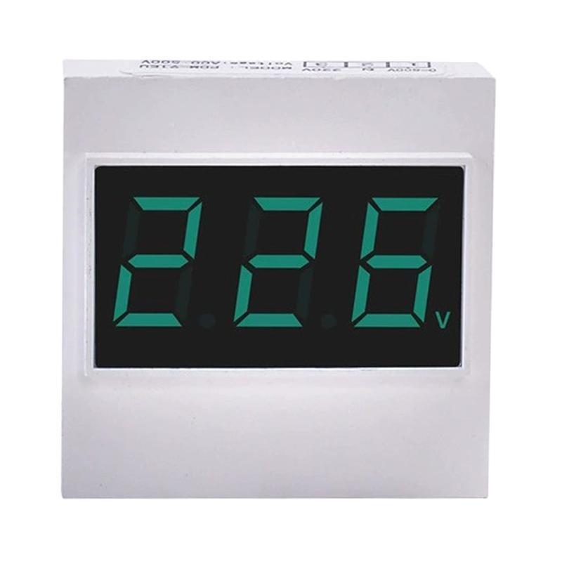 LCD Voltage Tester 2 Wires 50-500V 3 Wires 50-300V Voltmeter Monitor for House