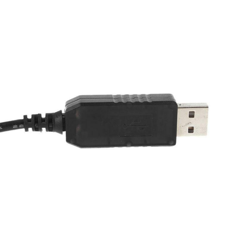 QC3.0 USB to 12V 3.5x1.35mm Step Up Line Converter Cable for WiFi Router LED