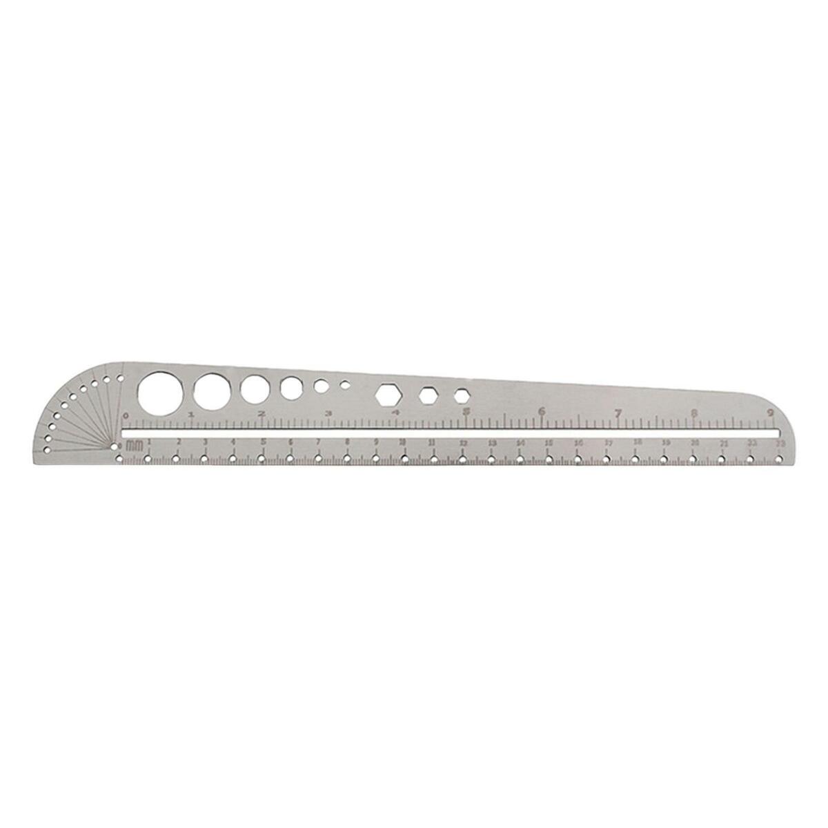 Angle Protractor Ruler Degree Measuring Tool Hexagon Ruler for