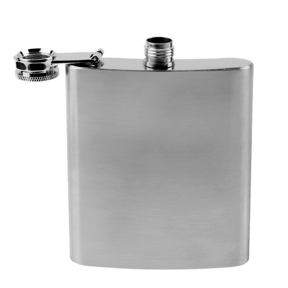 Stainless Steel Fishing Wine Bottle Water Pot Kettle Jug Hip Flask(7 oz)