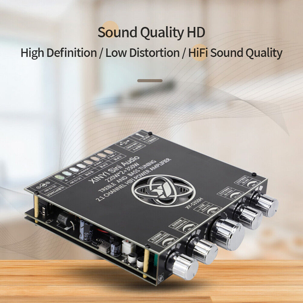 XY-S350H App Control 220Wx2+350W Amplifier 2.1 Dual Channel Wireless Module