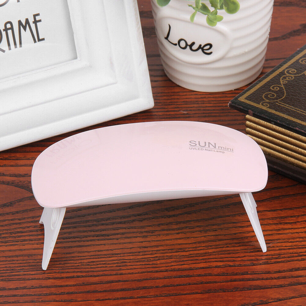 6W Mini Portable LED Sunlight UV LED Lamp Nail Gryer With USB Cable