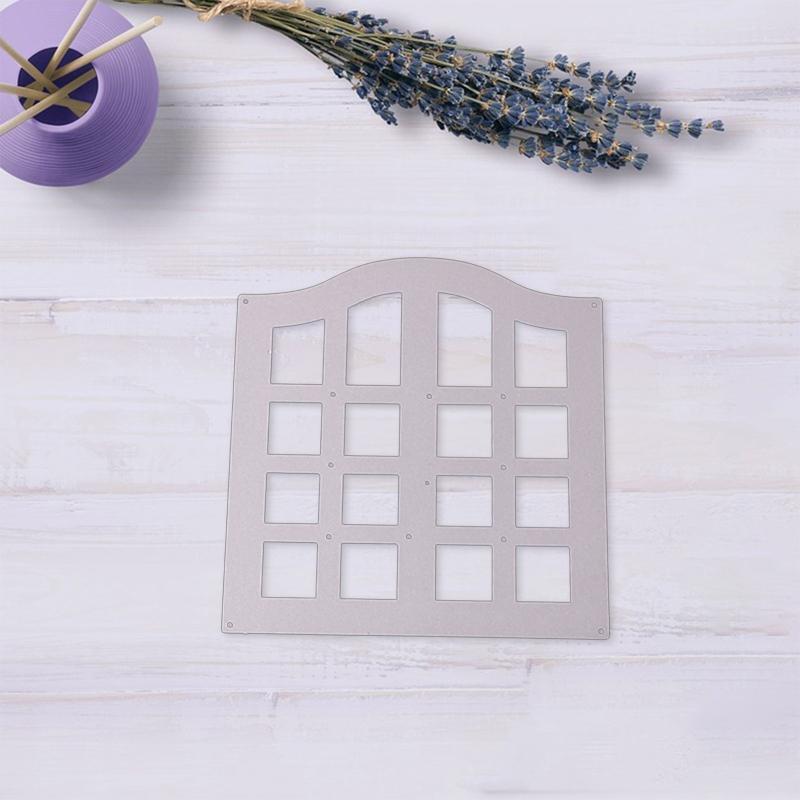 Metal Die Cuts Window Frame Cutting Dies Carbon Steel Stencils for DIY Cards